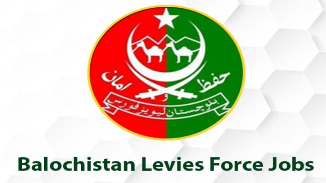 Balochistan Levies Force Jobs 2024 - Application Form