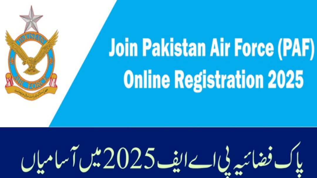 Join Pakistan Airforce (PAF) as Airman January 2025