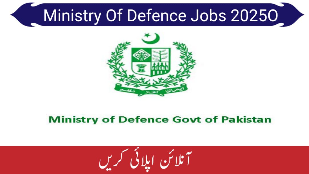 Ministry Of Defence Jobs 2025 Online Apply