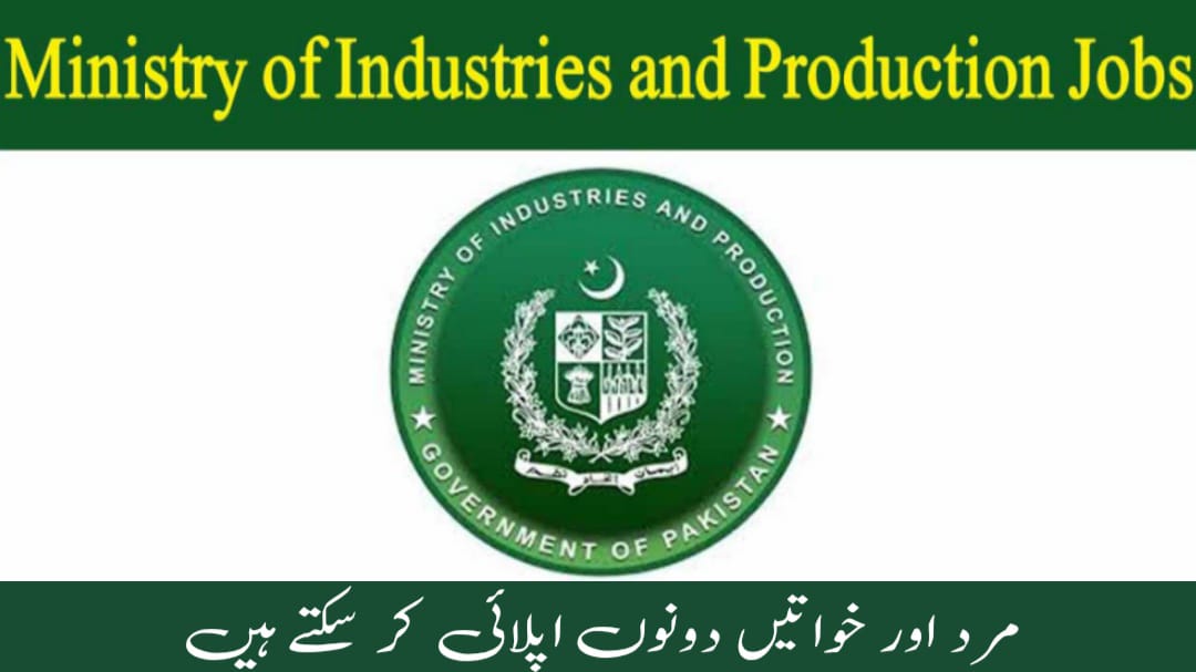 Ministry Of Industries and Production Job Openings 2025 - Online Apply