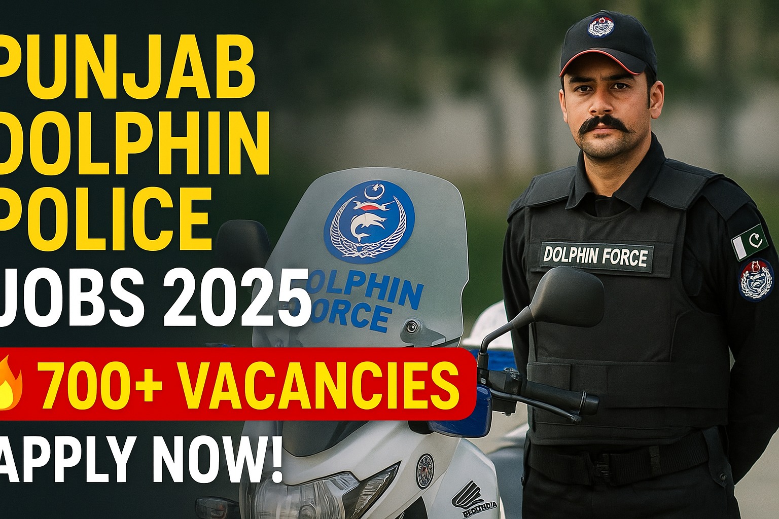 Punjab Dolphin Police Jobs 2025 - Apply Online